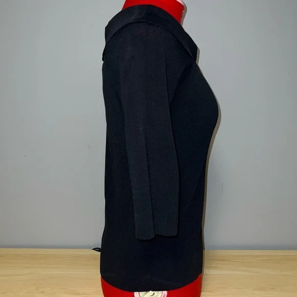 Joseph Black Cowl Neck Sweater - Picture 2 of 4